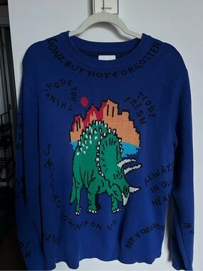 Teddy Fresh x Gary Kennedy Vintage Dinosaur Sweater